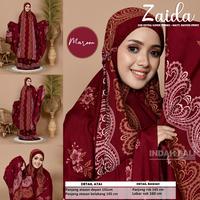 Mukena Zaida Extra Jumbo                                           Rekomendasi Inspirasi Model Mukena Lebaran Adem Dingin Jumbo 2in1 2 in 1 Polos Premium Terbaru 2022 Aesthetic TiktokShop