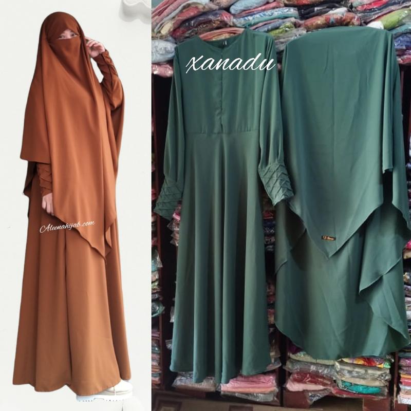 SET GAMIS DAN FRENCH KHIMAR FORTALEZA
