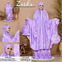 Mukena Zaida Extra Jumbo                                           Rekomendasi Inspirasi Model Mukena Lebaran Adem Dingin Jumbo 2in1 2 in 1 Polos Premium Terbaru 2022 Aesthetic TiktokShop