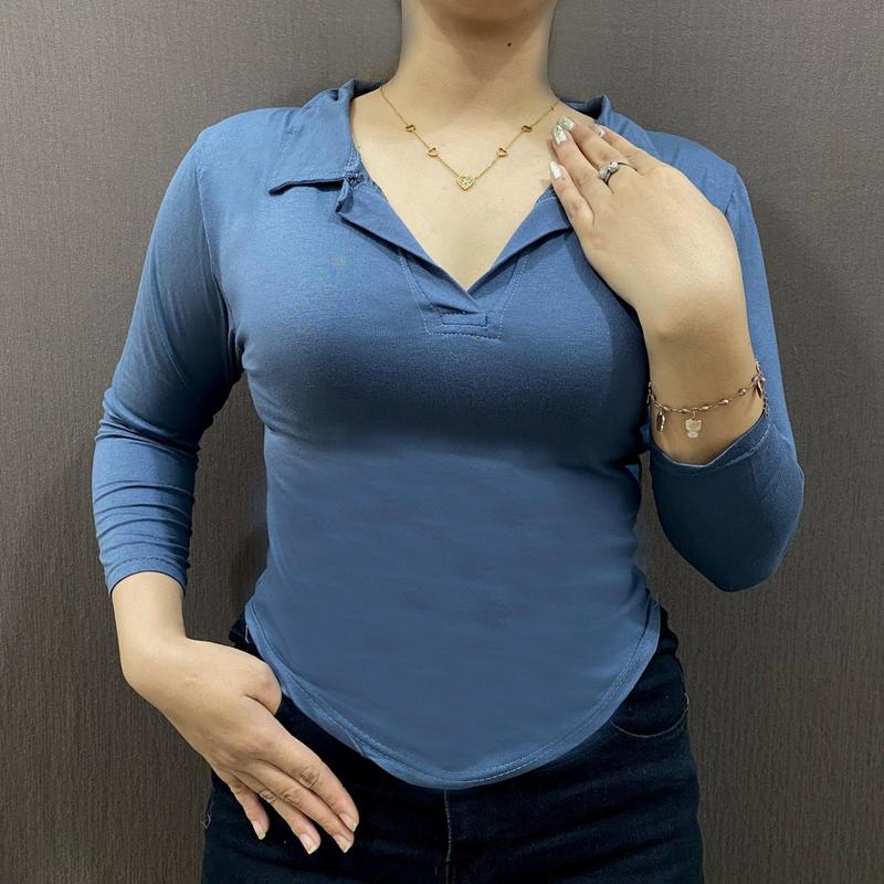 COD LMJ Nemophila 7/8 Sleeve Top - #777
