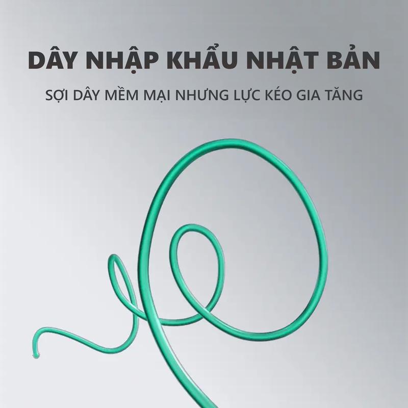 Dây Trục Câu Cá Rice Fishing V5 dây câu cá Bắt Cá chất lượng chống nổ dây nylon lụa Nhật DC-21