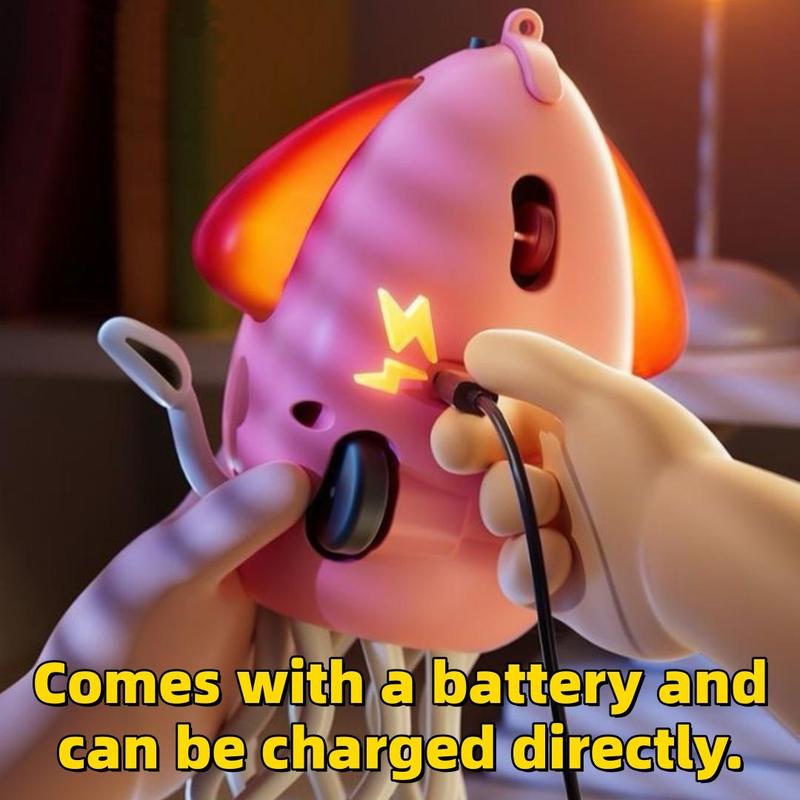 Electric Dancing Octopus Toy, 1 Set Sensor Interactive Musical Light Up Crawling Octopus Toy with Box, Educational Musical Sensory Toy for Kids