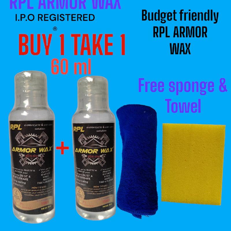 RPL ARMOR WAX 60ML. buy 1 take 1 budget friendly wax.