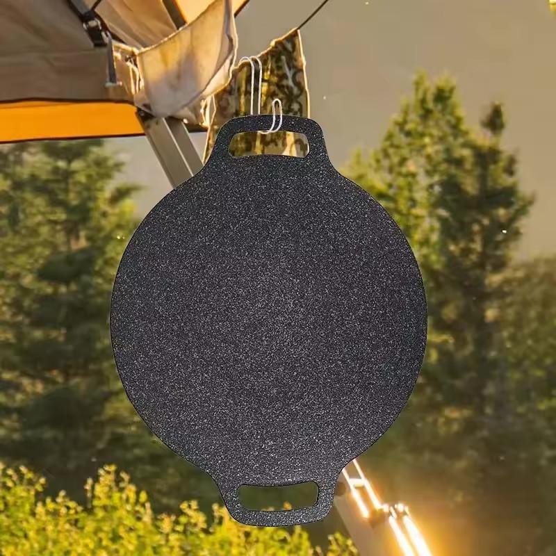 Grill Pan Non Stick Korean Grill Pan Kuali Batu Camping Grill Pan Korea Griddle Grill Pan Outdoor Camping BBQ Stove