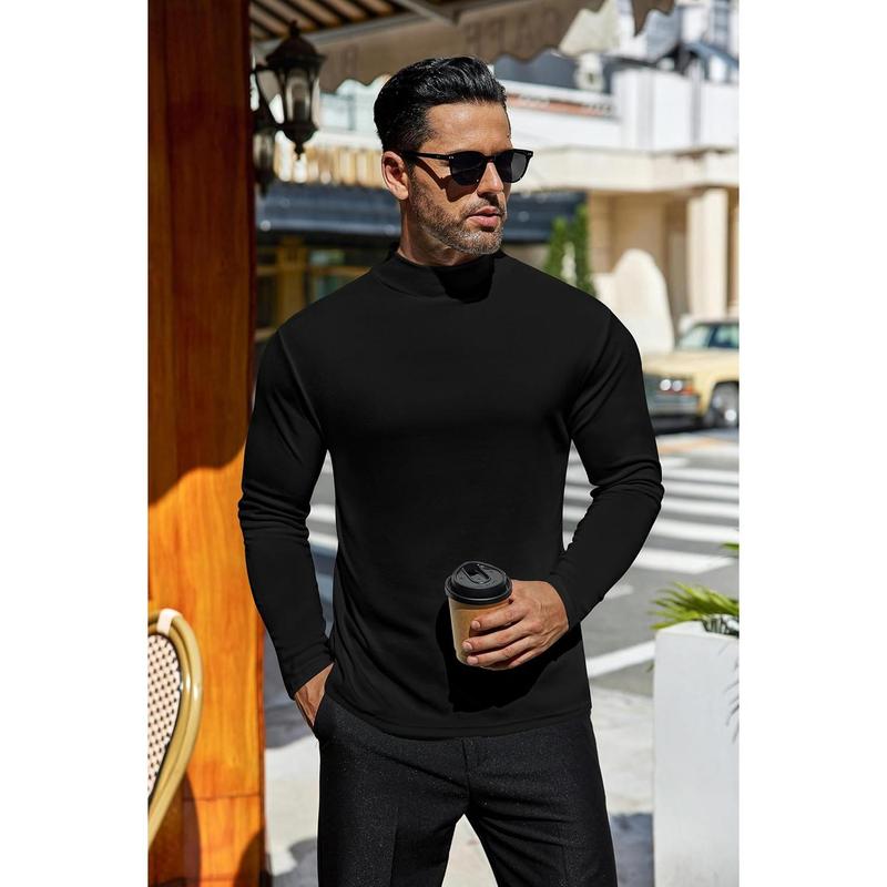 Lightweight mock turtleneck hotsell