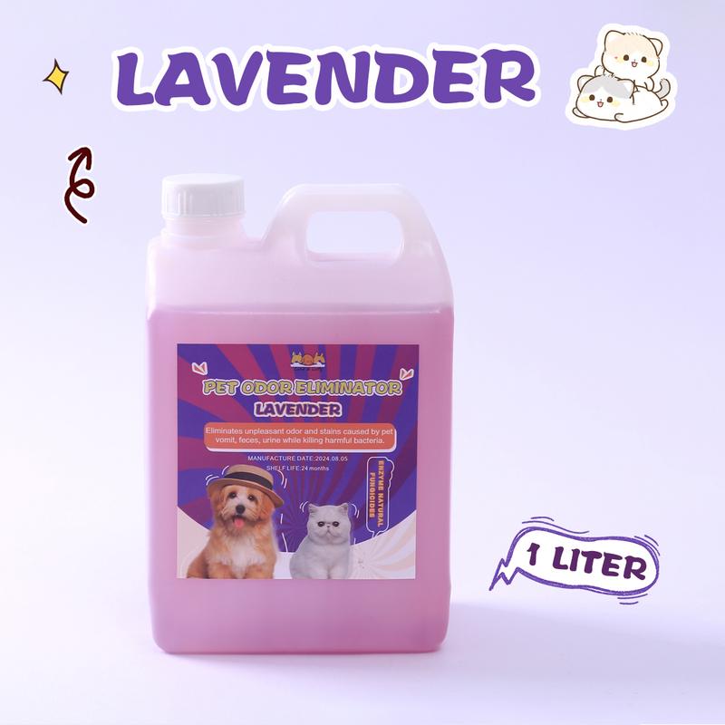 1 Gallon Enzyme Pet Odor Eliminator, disinfectant, Dog and Cat urine cleaner