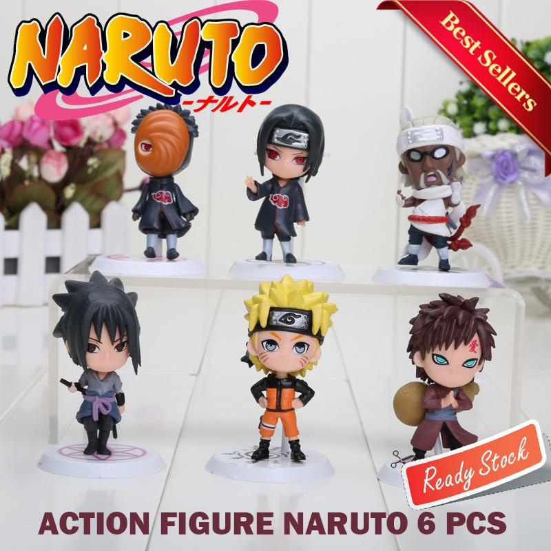 Jual Action Figure 6 PCS Anime 1 Set Karakter Mainan Pajangan Patung ...