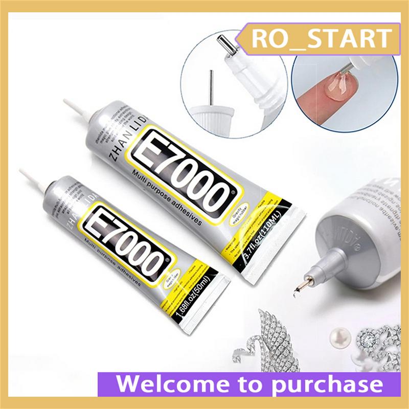 E7000 Fabric Multi Purpose Adhesive Glue 50ml/110ml Medium Viscosity