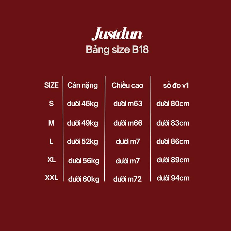 [MÀU MỚI] Áo thun ôm body cotton lông mịn co giãn Justdun B18