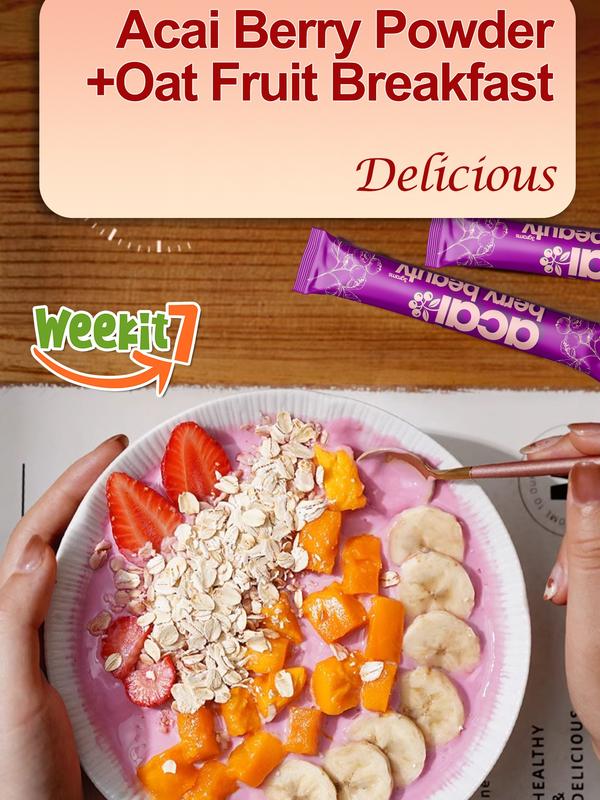 【Buy 1 Get 1】Organic Mixed Berry Powder Beverage Juice Beauty Drink Juice Full of Vitamins Nutritious 7sanchets/pack