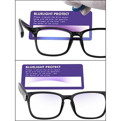 Unisex Square Anti Radiation Eyeglasses Computer Glasses Replaceable Lens For Men and Women Eyewear
