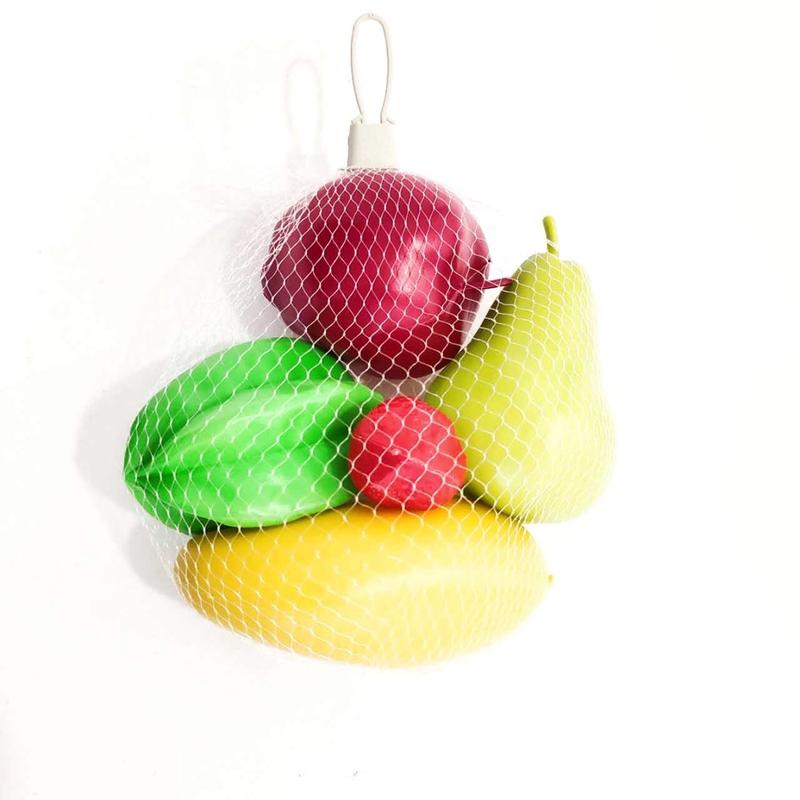 Plastic fruits and vegetables for kids and toddlers.