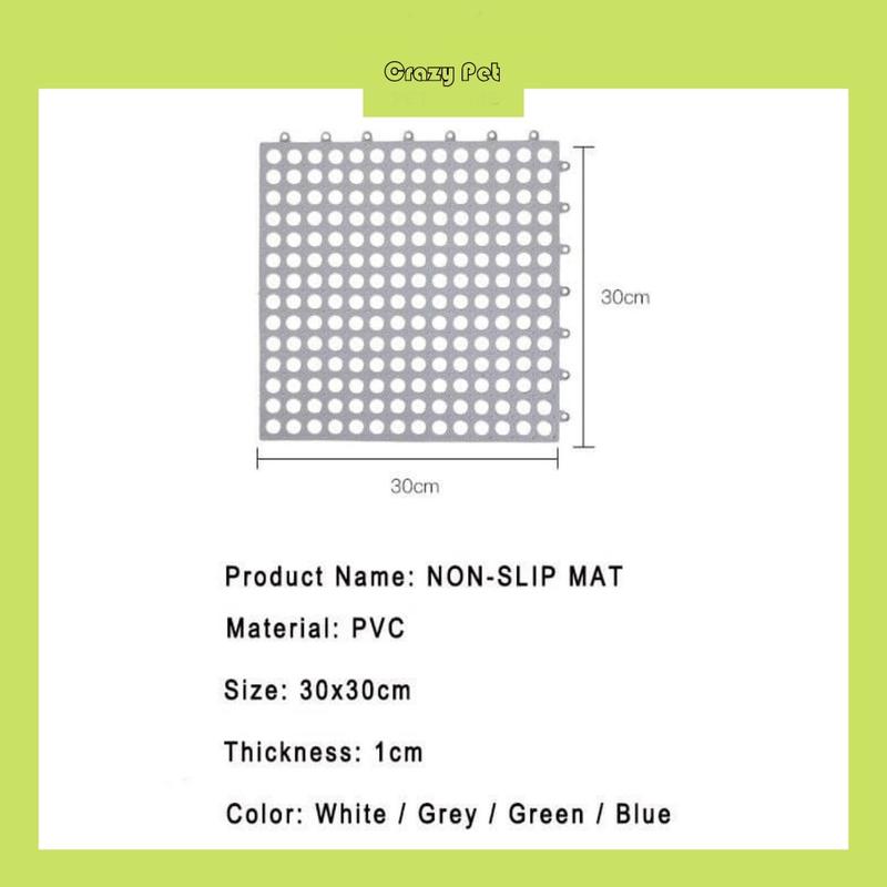 ?READY STOCK? Pelapik Sangkar Pet Cage Floor Mat Plastic Foot Pad Slab Cat Rabbit Pelapik Alas Sangkar Arnab Kucing