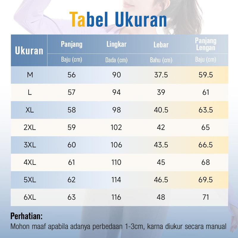 KKTOP Jaket Olahraga Anti UV Wanita Baju Olahraga UPF50+ Breathable Outdoor Sport (J001)