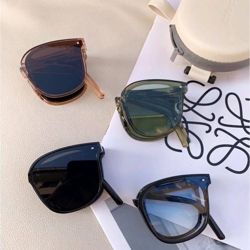Kacamata Pelindung UV Model Lipat Gaya Retro Frame Glasses