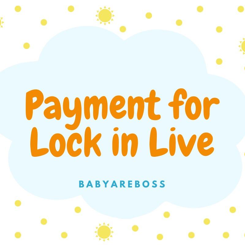 Payment Lock Live Newborn Baby - Baju Romper