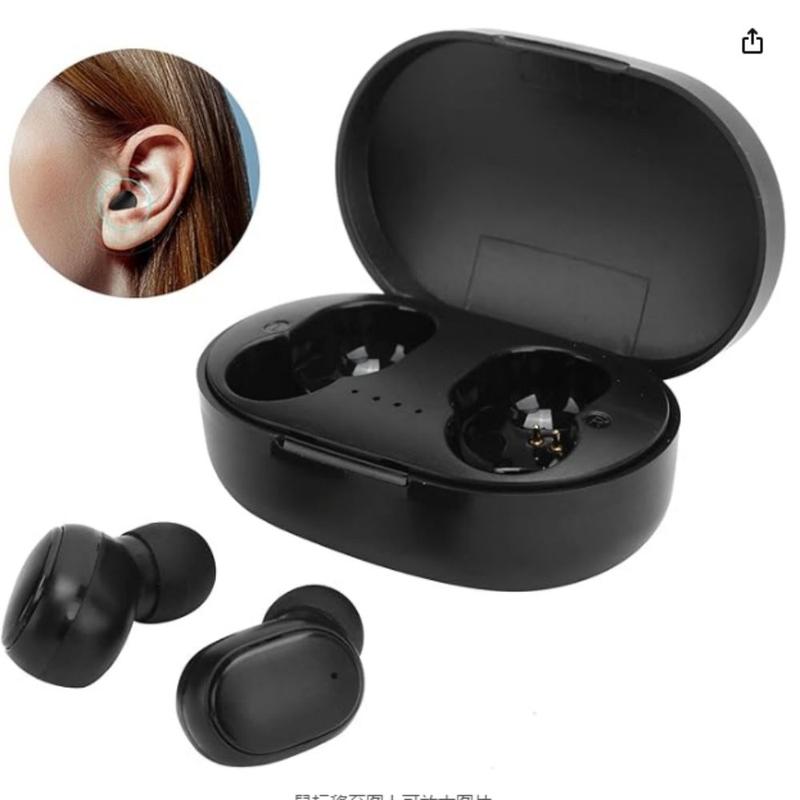 TikTok Shop AirDots Wireless Bluetooth Earbuds Mini Size and LED Battery Level Display Noise Canceling Earbuds Durable and Portable Audio Headphones for IOS and Android Electronic Silicone Device Wate...